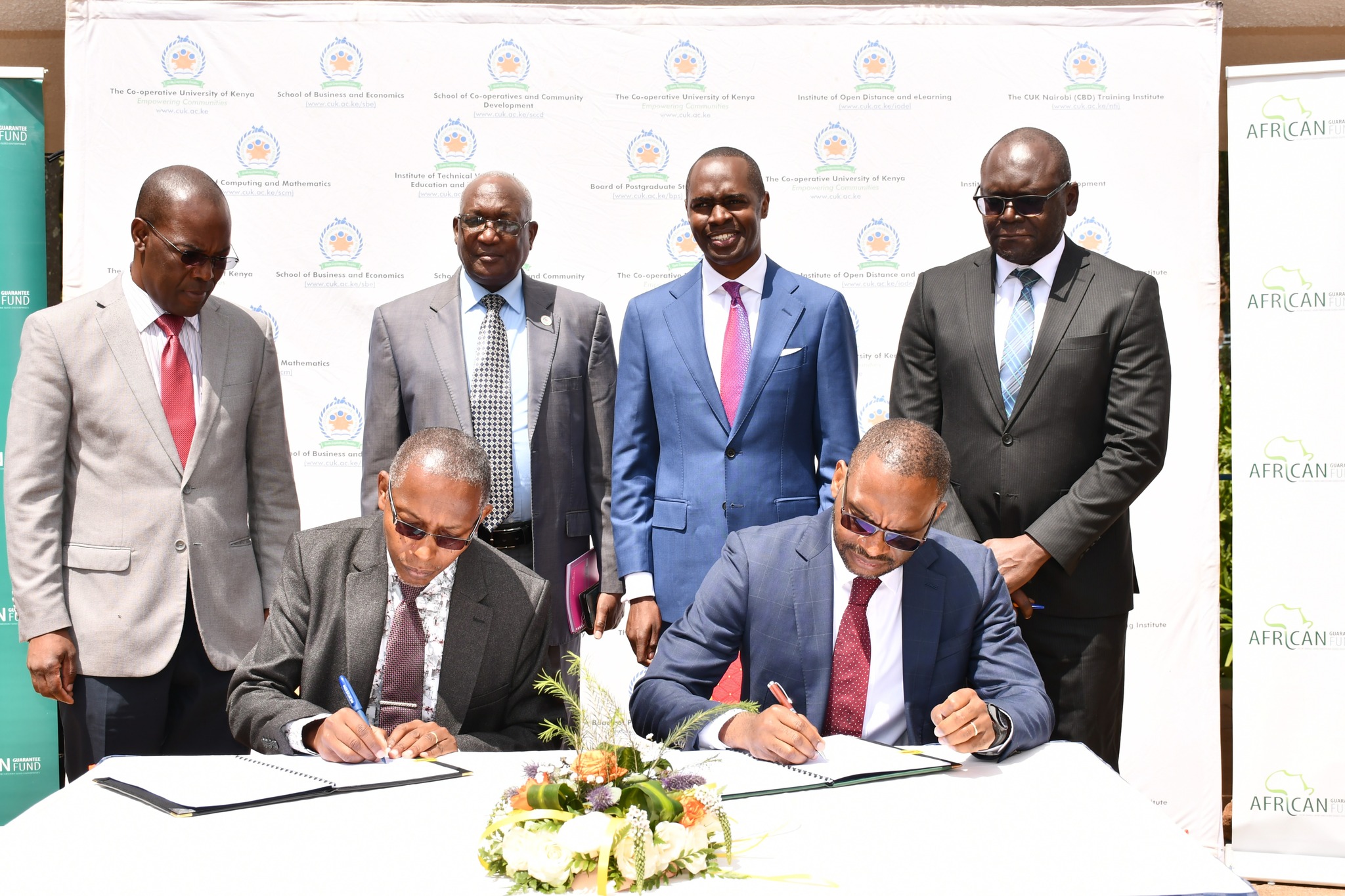 the-co-operative-university-of-kenya-signs-an-mou-with-the-african-guarantee-fund-agf Image