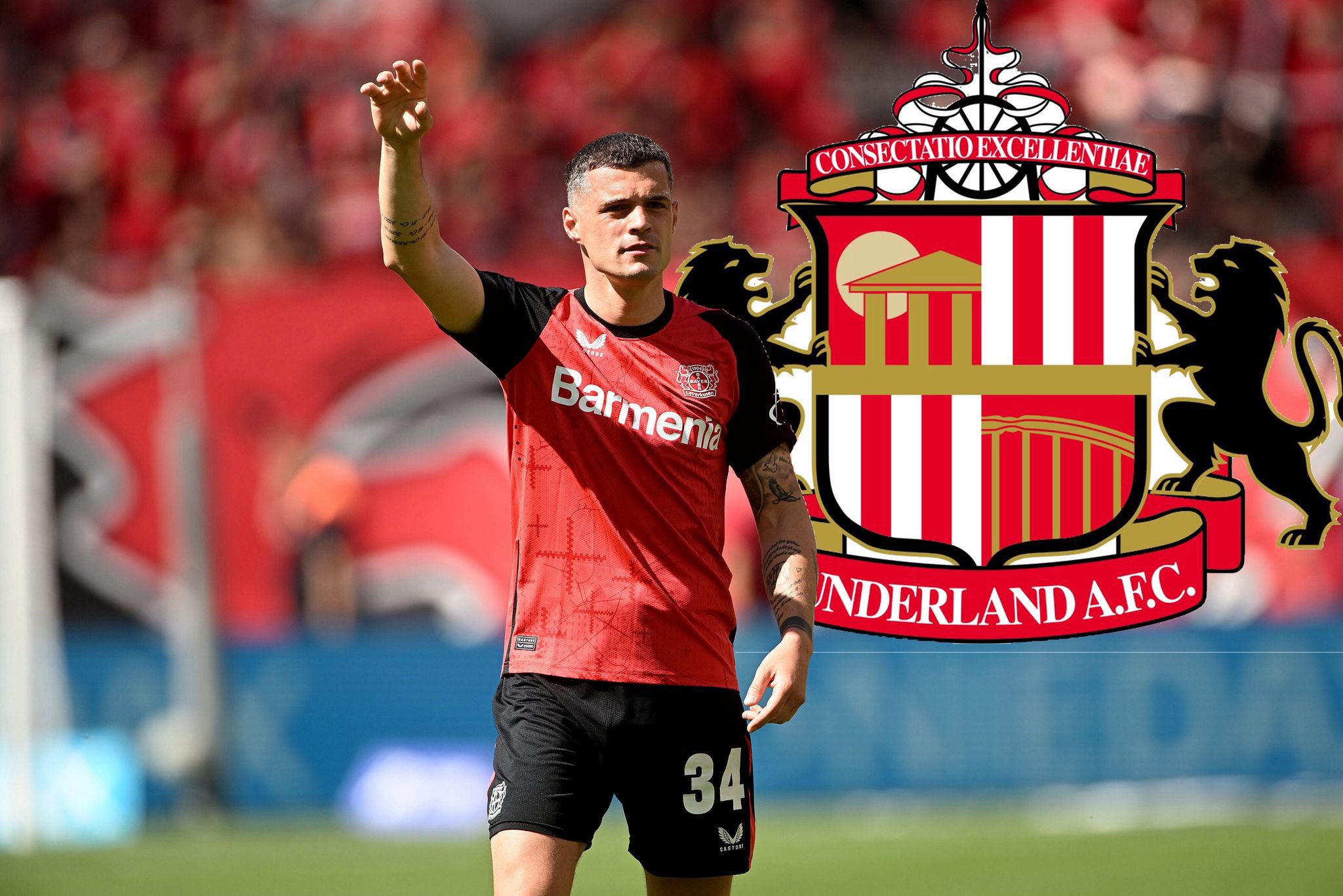 xhaka-nears-premier-league-return-as-he-eyes-a-switch-sunderland Image