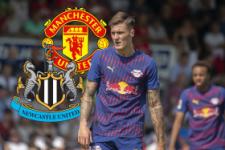 man-united-and-newcastle-in-talks-for-benjamin-sesko Image