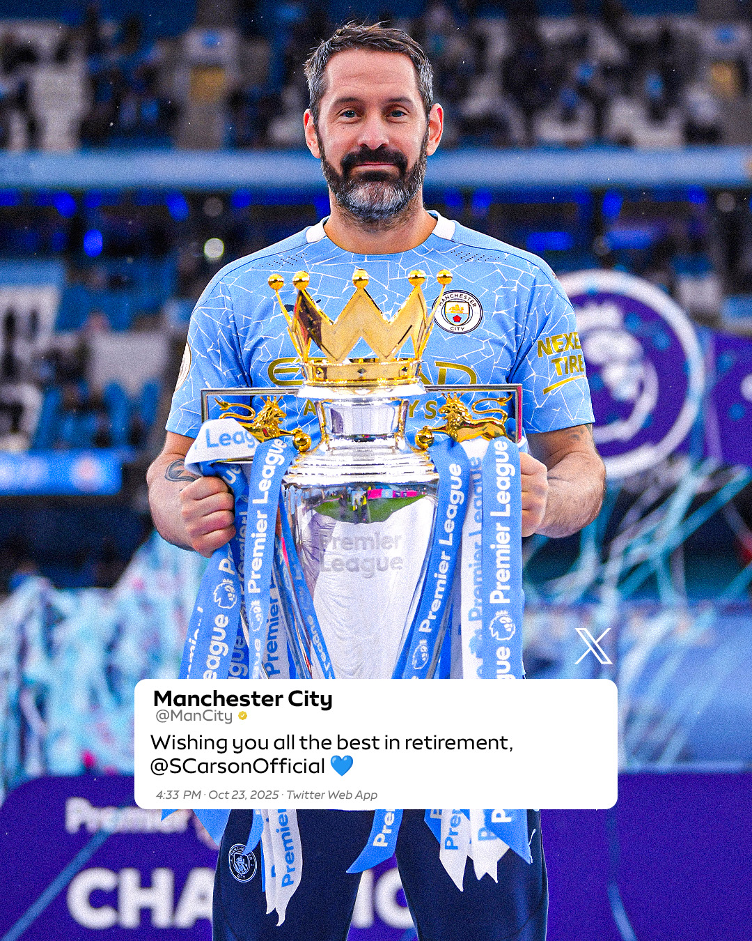 scott-carson-announces-retirement-after-decorated-career-with-manchester-city Image