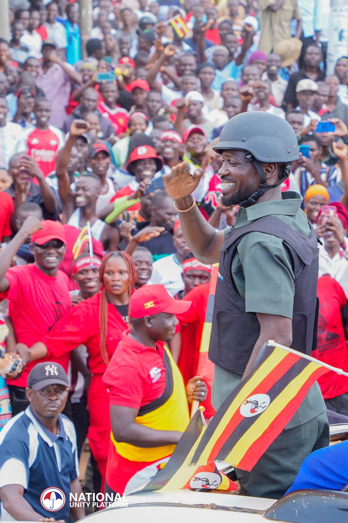 bobi-wine-warns-of-violence-ahead-of-uganda-presidential-election Image