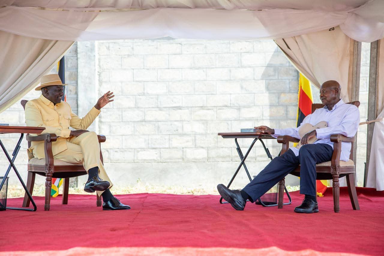 president-ruto-congratulates-uganda-presidential-elect-yoweri-museveni-despite-election-controversy Image
