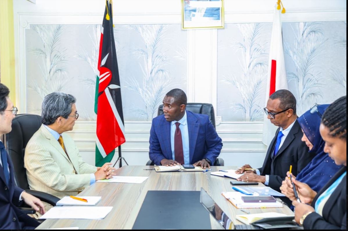 kenya-japan-reaffirm-strong-health-partnership-in-consultative-meeting-at-afya-house Image
