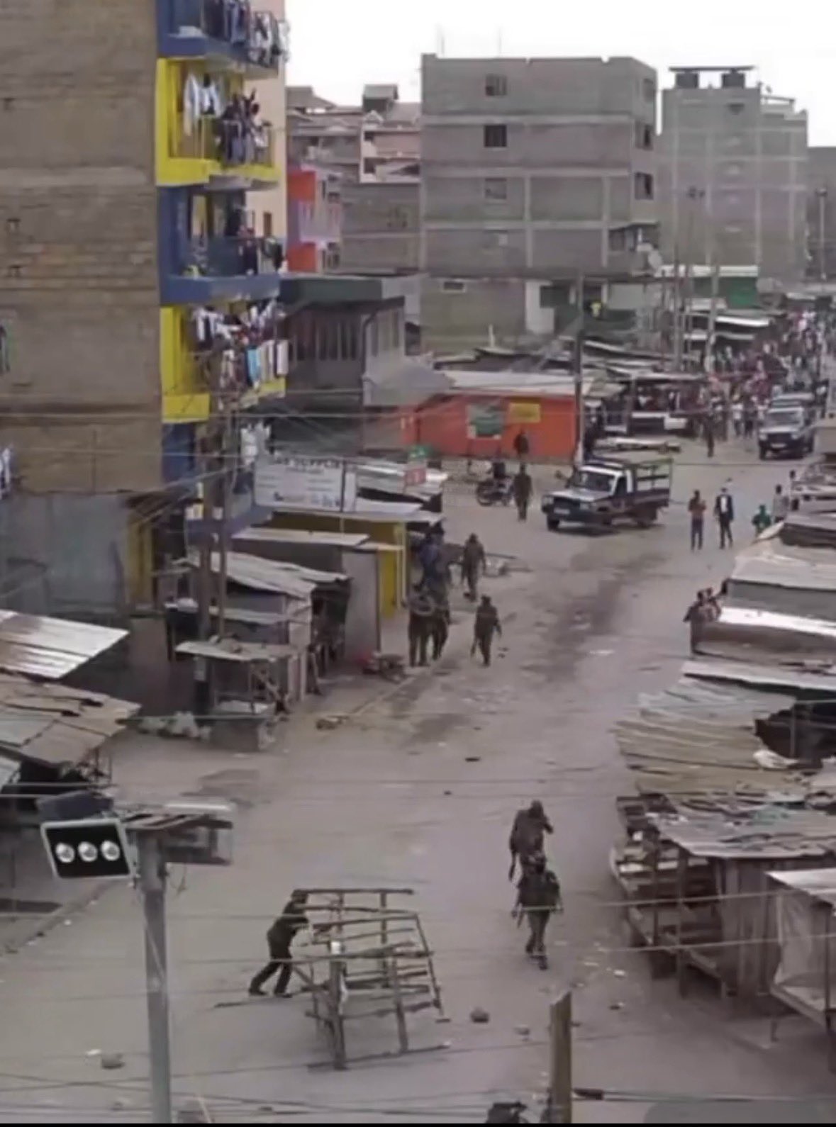 protests-erupt-in-huruma-after-fatal-shooting-of-kmtc-student Image