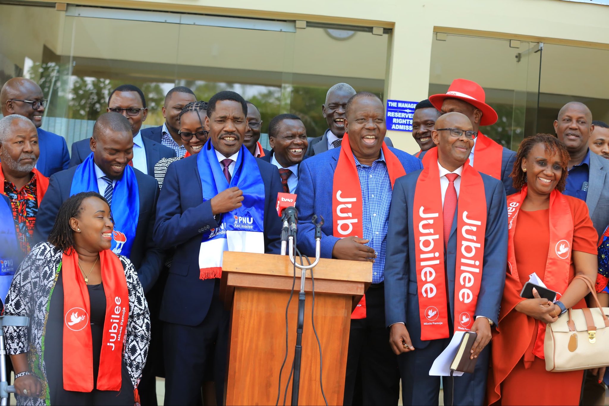 jubilee-party-forms-alliance-with-pnu-endorses-fred-matiangi-for-presidency Image