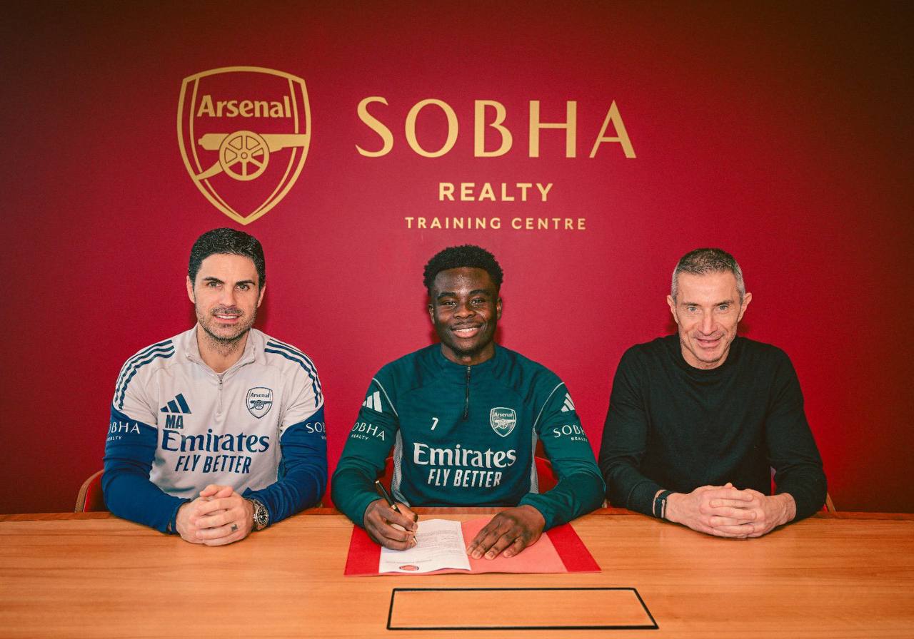 arsenal-seal-landmark-deal-to-keep-saka-at-emirates-until-2031 Image