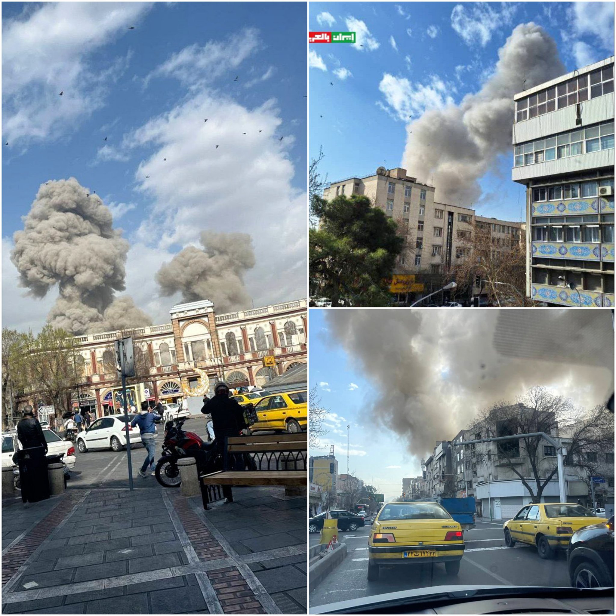 israel-us-strike-iran-as-explosions-shake-tehran Image