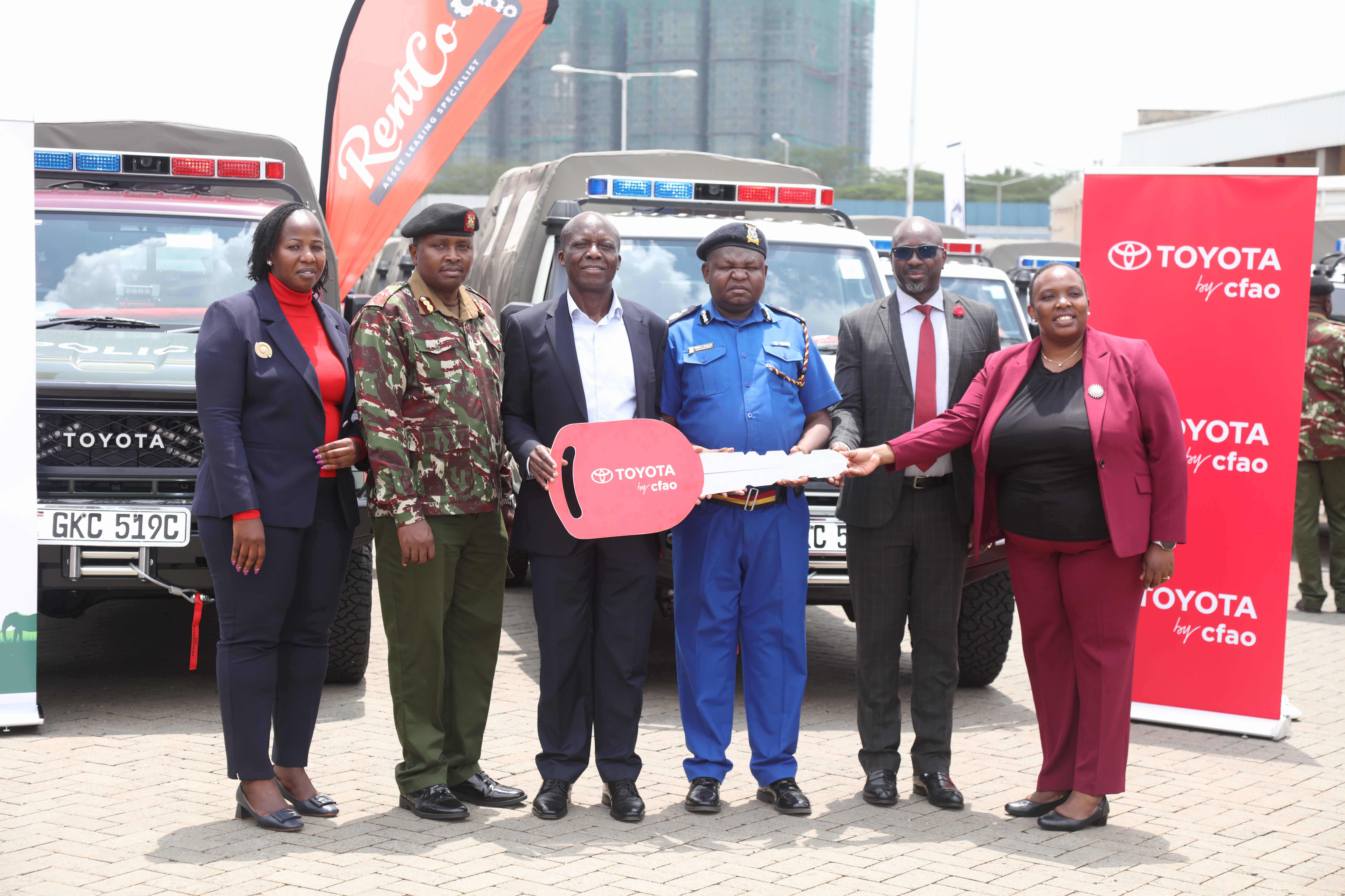 toyota-by-cfao-delivers-first-batch-of-land-cruiser-vehicles-to-the-national-police-service-under-leasing-programme Image