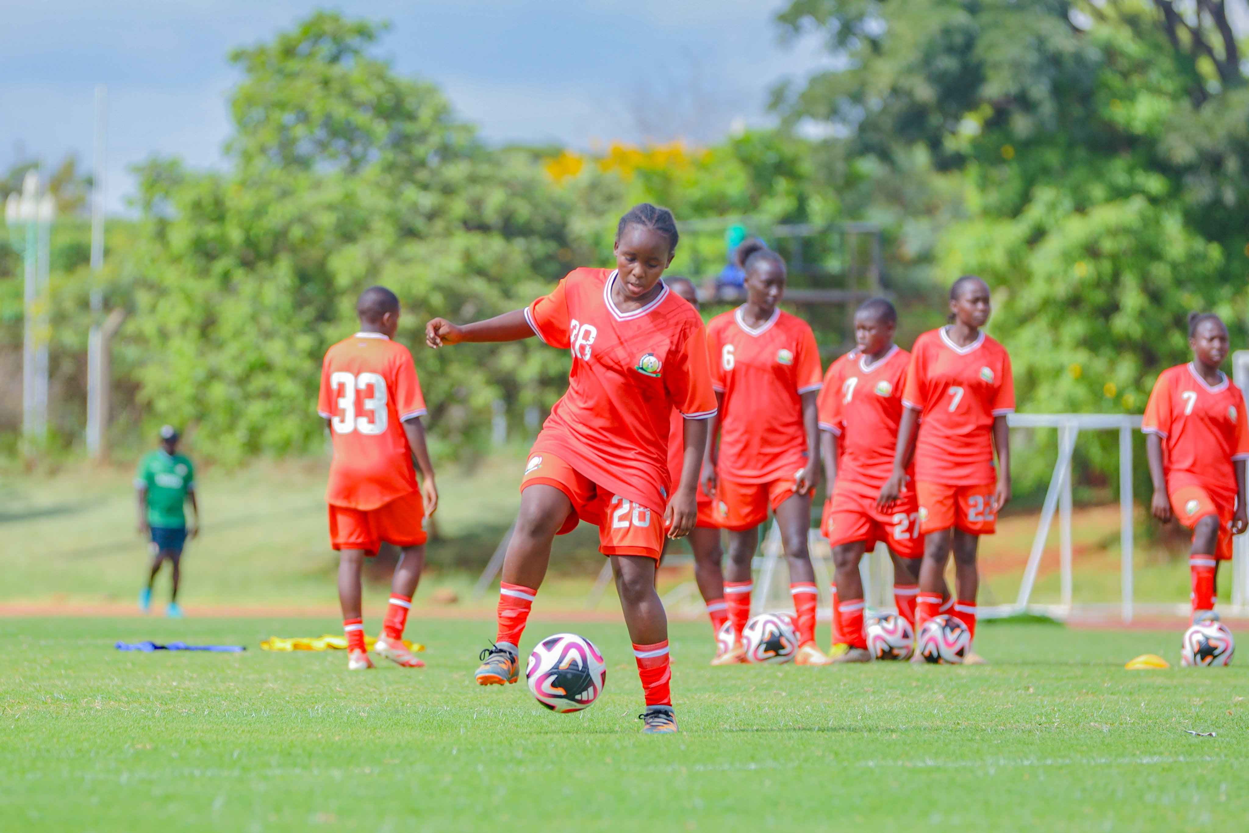 junior-starlets-intensify-preparations-ahead-of-fifa-u-17-world-cup-qualifier-against-namibia Image