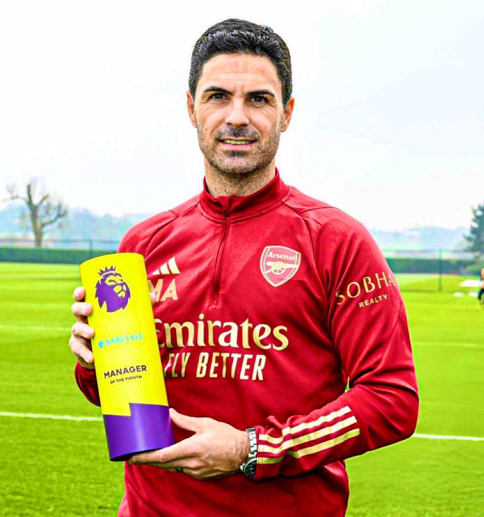 arteta-named-premier-league-manager-of-the-month-for-march Image
