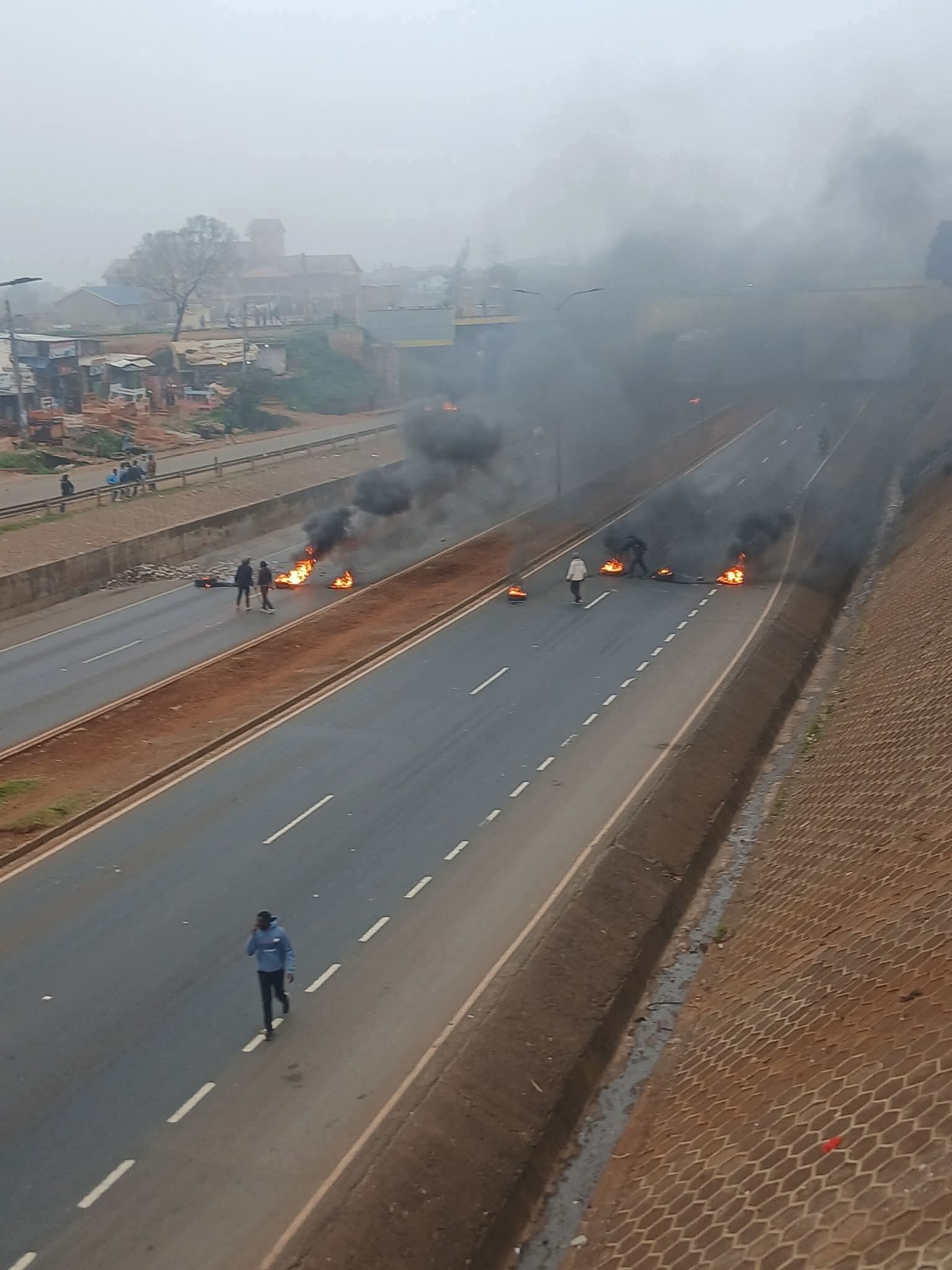 motorists-lament-blockage-of-southern-bypass-ahead-of-gachagua-rally Image