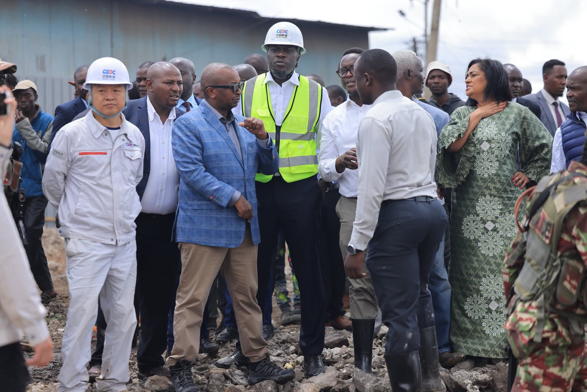 sakaja-assures-gikomba-traders-as-modern-market-construction-begins Image