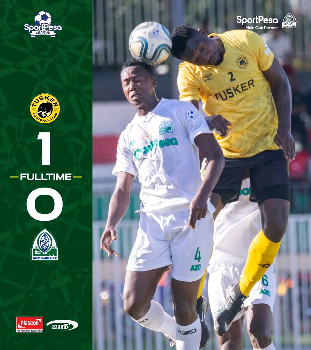 tusker-fc-stun-gor-mahia-1-0-to-tighten-fkf-premier-league-title-race Image