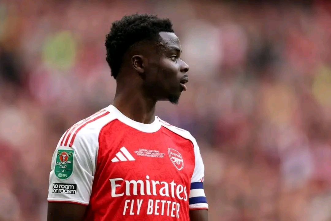 saka-ruled-out-as-arsenal-face-major-blow-ahead-of-man-city-clash Image