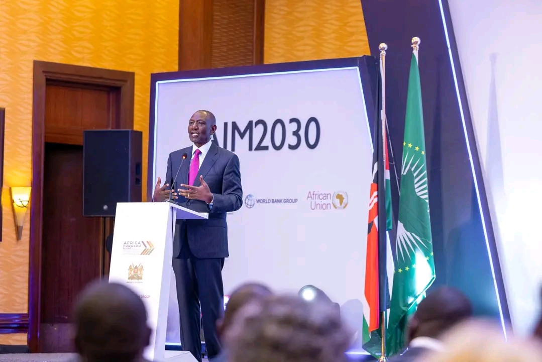 william-ruto-declares-africas-time-has-come-at-africa-forward-summit-in-nairobi Image