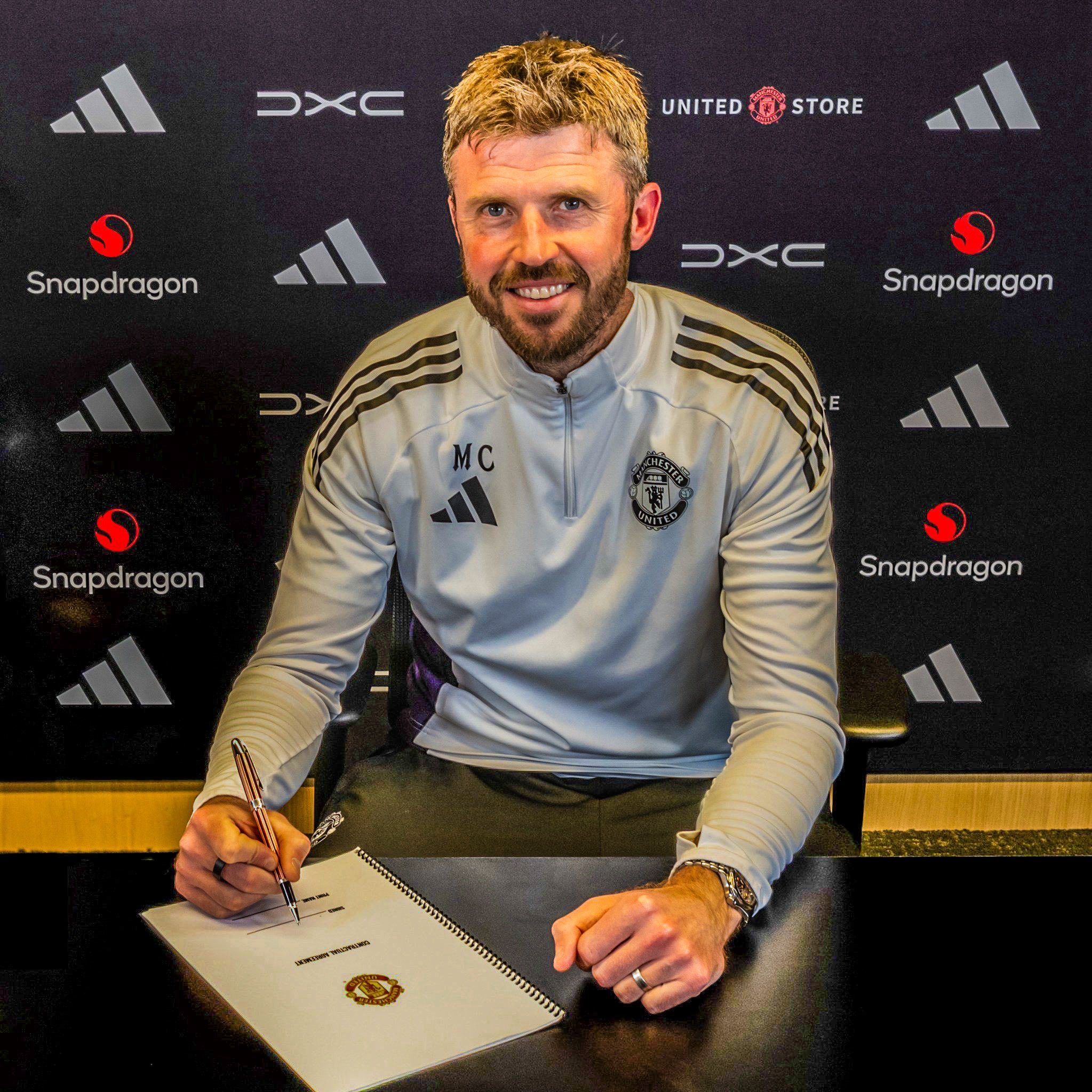 manchester-united-confirm-michael-carrick-as-permanent-head-coach-on-two-year-deal Image
