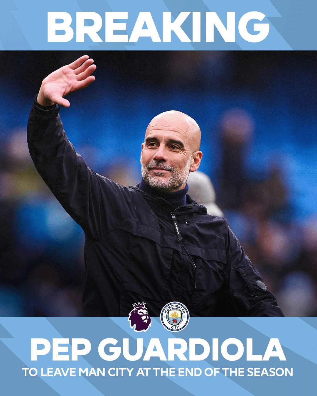 pep-guardiola-to-leave-manchester-city-after-historic-ten-year-reign Image