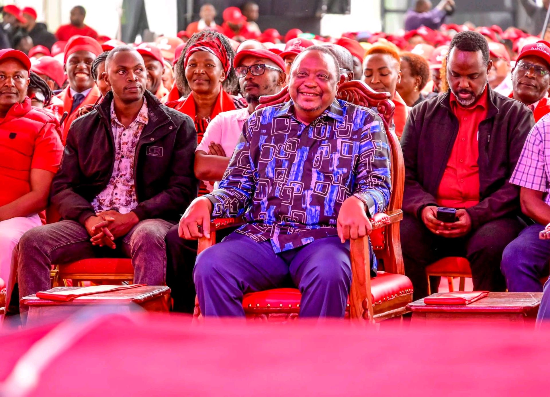 uhuru-warns-against-ethnic-politics-as-jubilee-intensifies-reorganization-drive Image