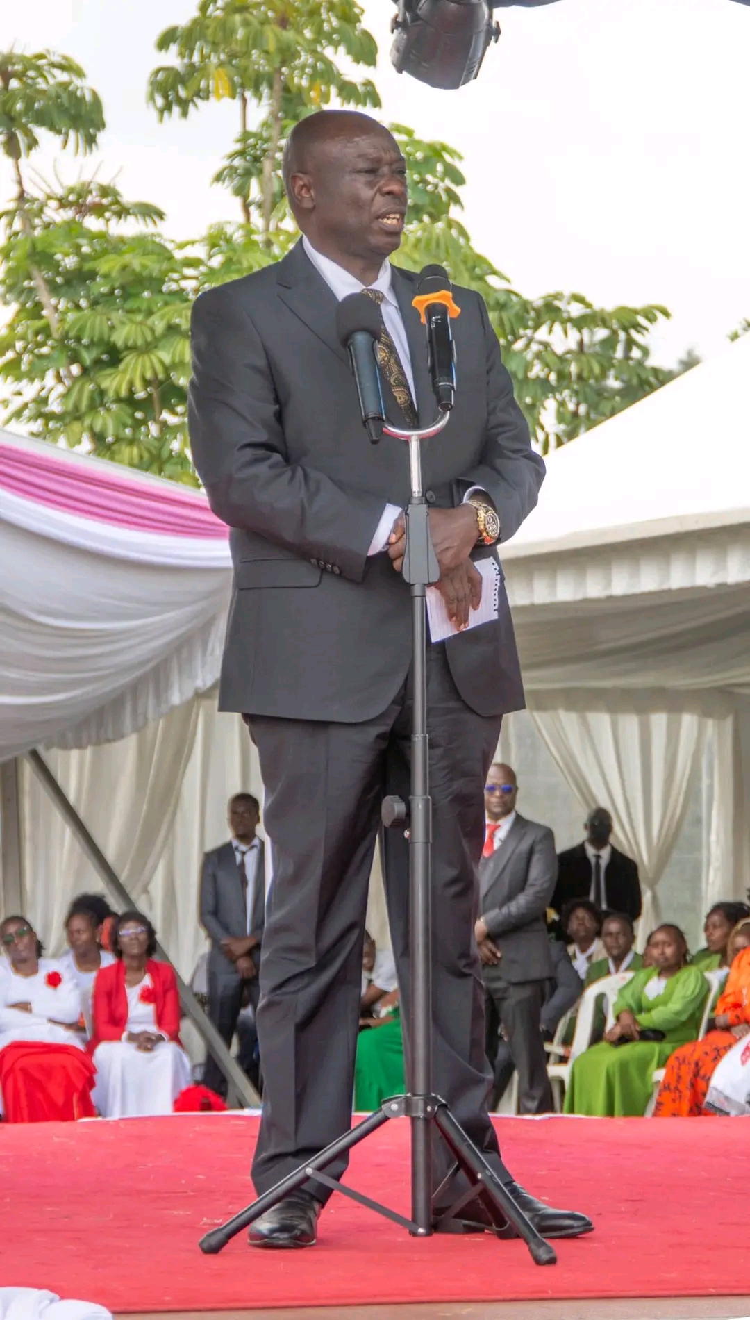 gachagua-defends-uhuru-faults-government-during-rev-catherine-macharia-memorial-service-in-nakuru Image