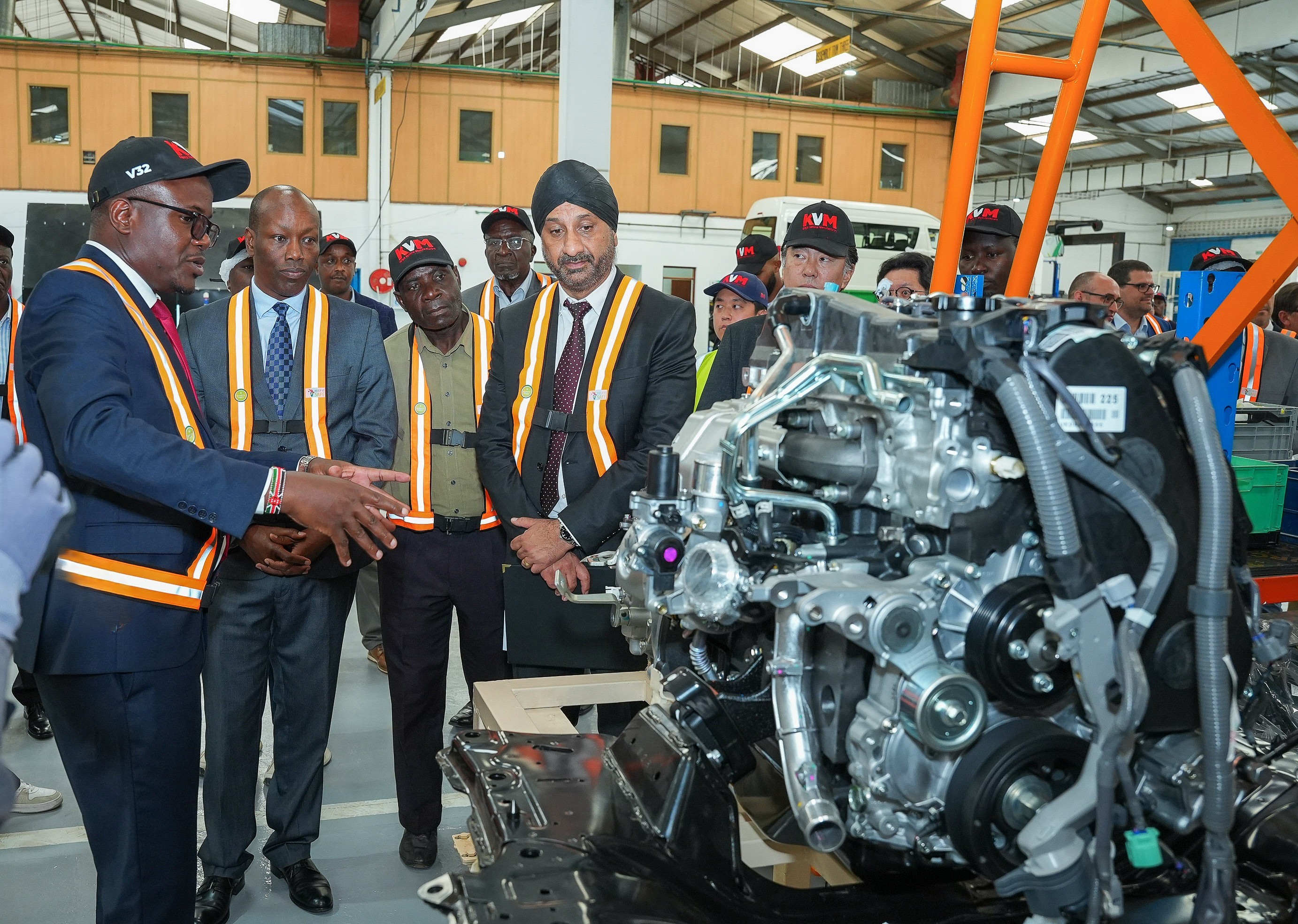 kvm-launches-toyota-hiace-assembly-line-in-thika-to-boost-local-manufacturing Image
