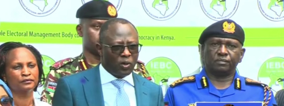 iebc-chair-erastus-ethekon-issues-strict-directives-and-warnings-ahead-of-ol-kalou-by-election Image