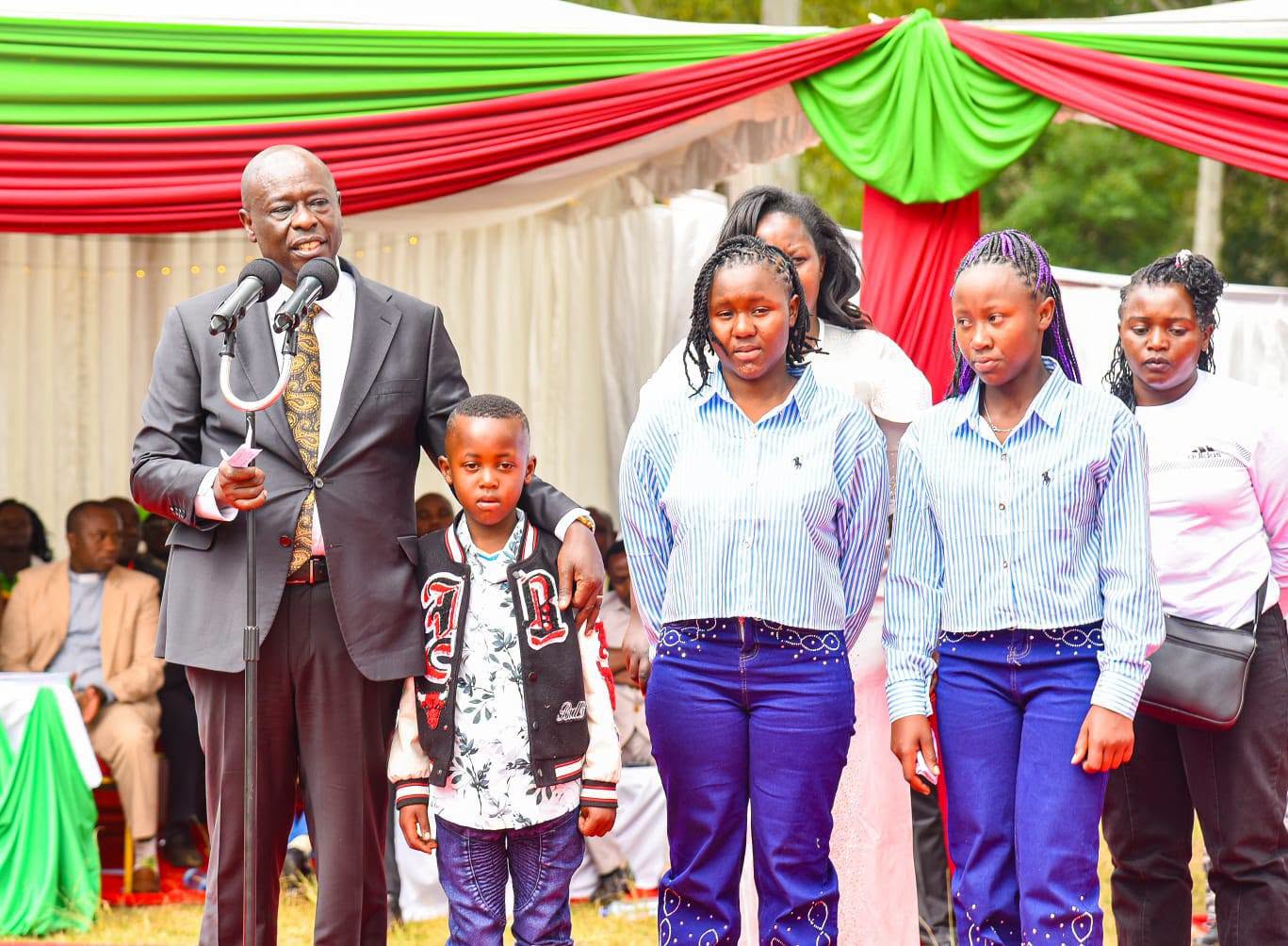 gachagua-accuses-ruto-administration-of-targeting-mt-kenya-region-at-emotional-funeral-service Image