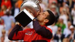 french-open-2023-results-novak-djokovic-beats-casper-ruud-to-win-paris-title-and-claim-23rd-major Image