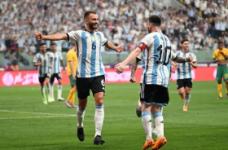 messi-scores-rapid-goal-as-argentina-down-australia-in-beijing-friendly Image