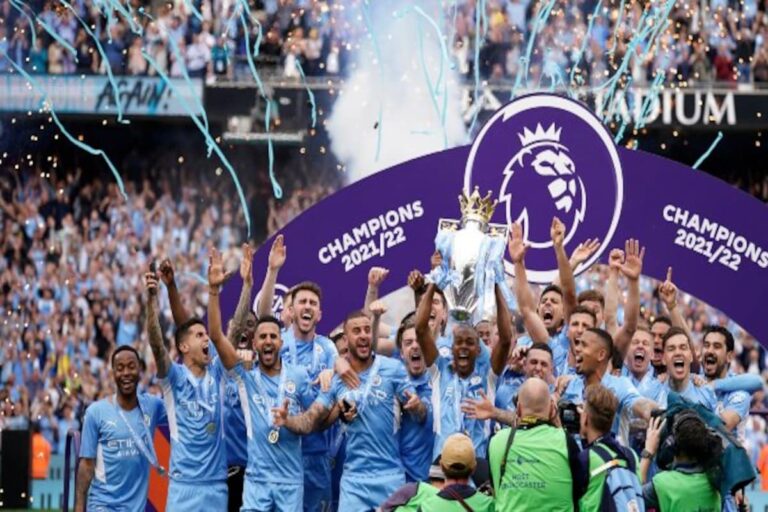Manchester City crowned EPL Champions.