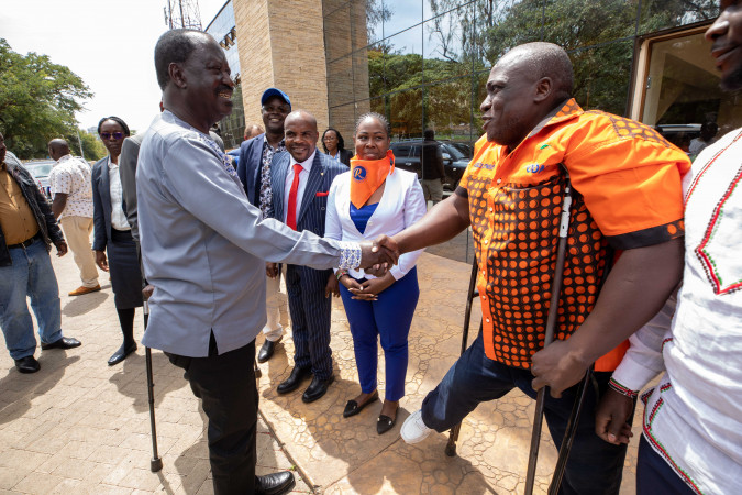Raila’s Inclusion Plan For PWDs