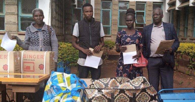 Taita Taveta Persons With Disabilities Receive Tools Of Trade