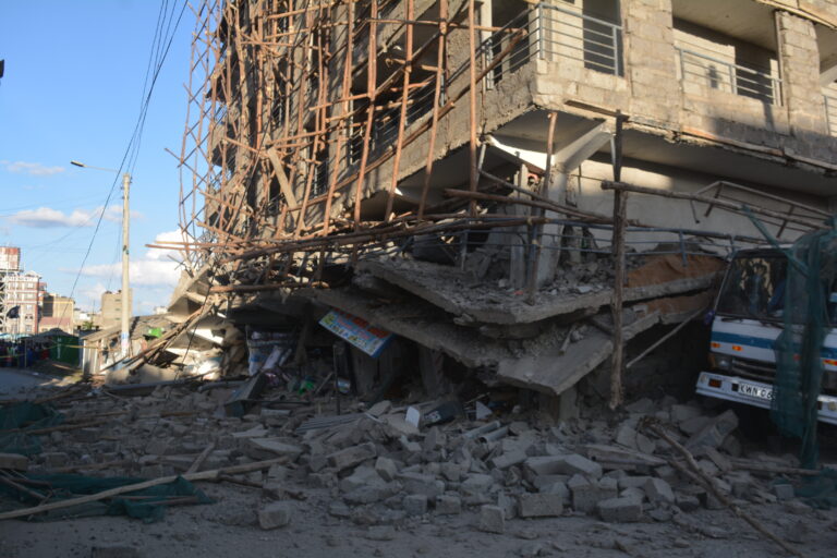 Five-Storey Building Collapses In Ruaka