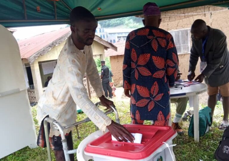 TAF: Nigeria Electoral Body Provided Less Voting Aid For PWDs