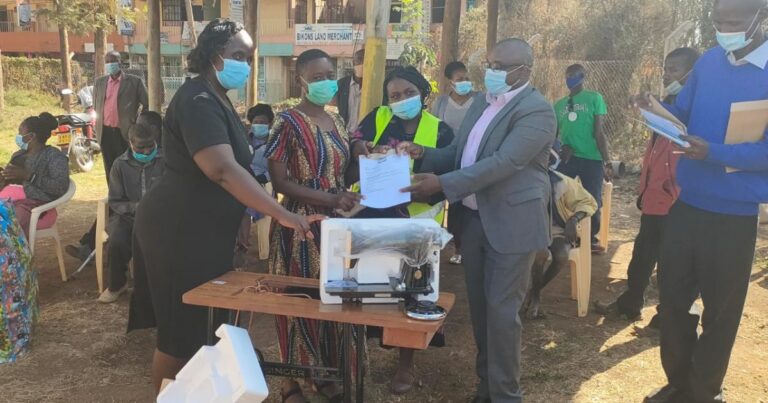 Persons With Disabilities In Murang’a Get Equipment support