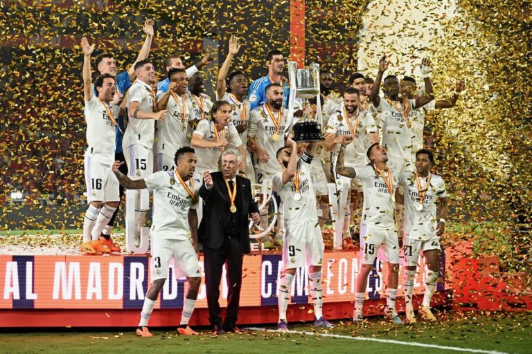Real Madrid win Copa Del Rey after Nine Years