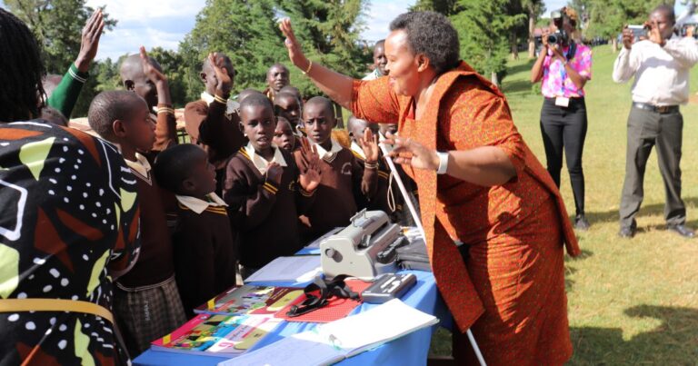 Baringo County First Lady Urges Parents to Enroll Children With Disabilities  In School