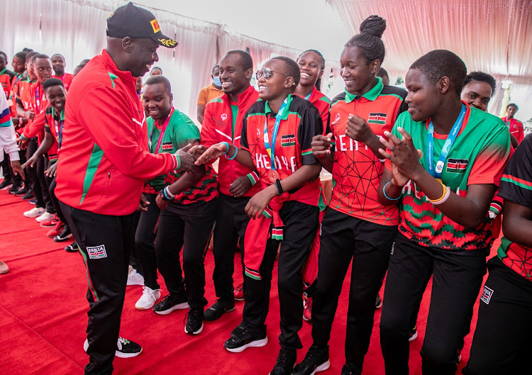 DP Gachagua hosts Special Olympic team, gifts them Ksh.10 million