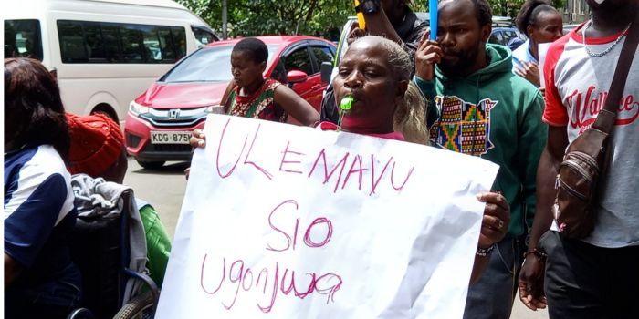 Nairobi Vendors With Disabilities Protest Unfair Treatment